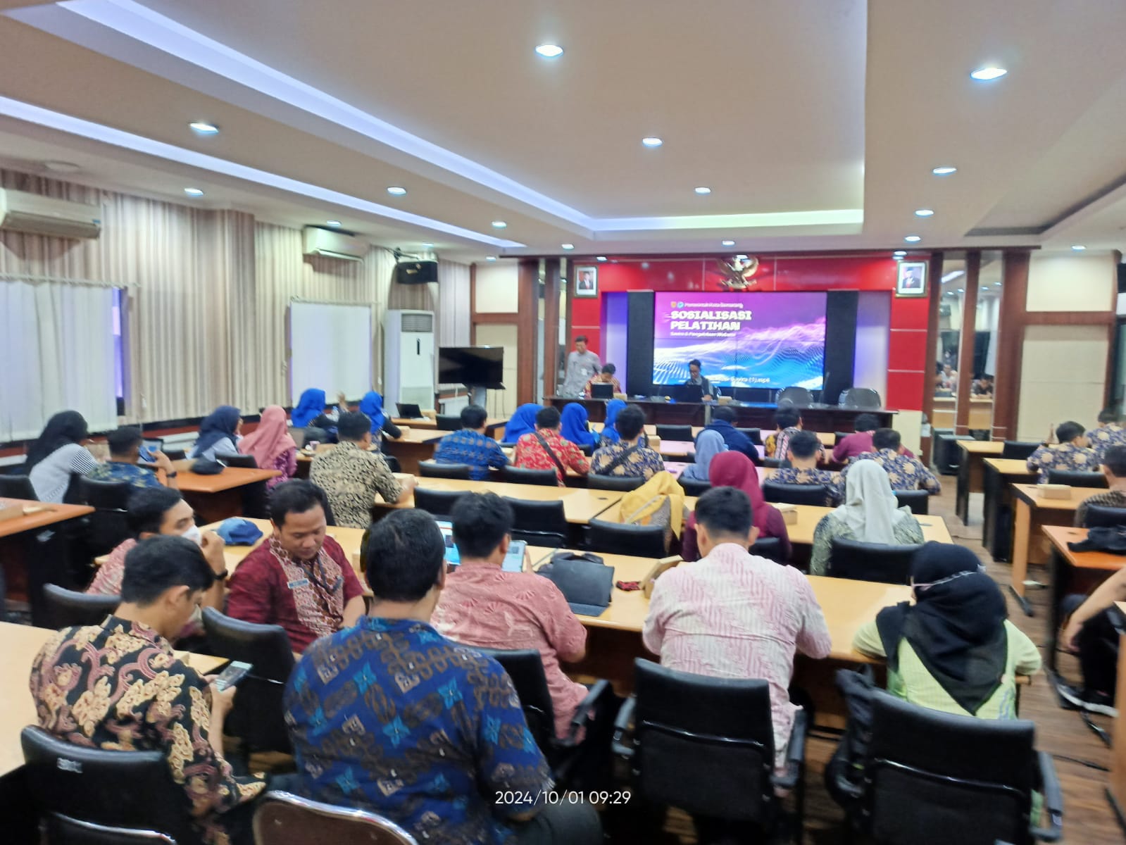 DISKOMINFO Kota Semarang Gelar Sosialisasi SAVIRA dan Pelatihan Pengelolaan Website Hari Ke 2